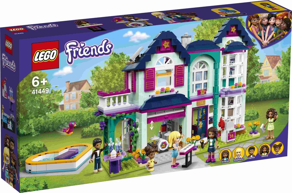 LEGO® Friends 41449 - Dom Andreasa Zdjęcie produktu 