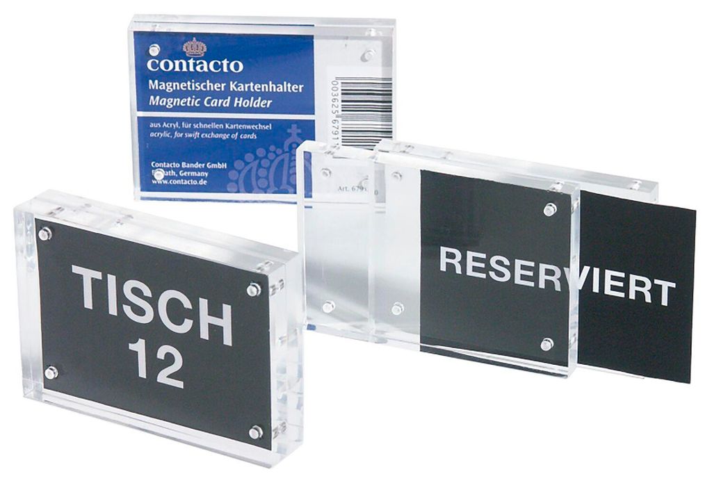 Kartenhalter, magnetisch Produktbild 