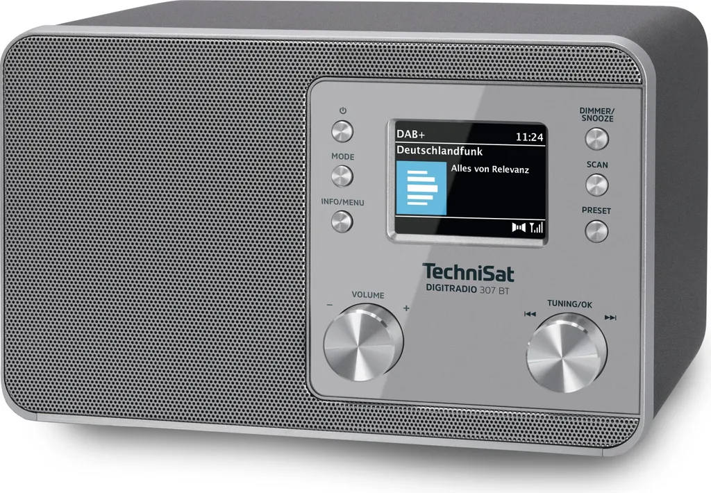 Radio de Bureau Bluetooth Technisat DigitRadio 307 BT Argent pour la Maison - 5
