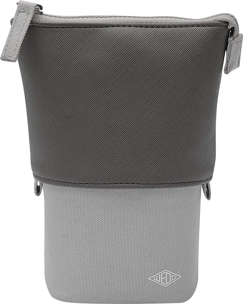 Wedo 24273071 Astuccio My Butler in Similpelle e Poliestere Antracite