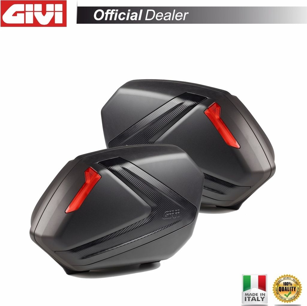 Seitenkoffer-Satz GiVi V37 Monokey® SIDE in Carbon Optik Produktbild 