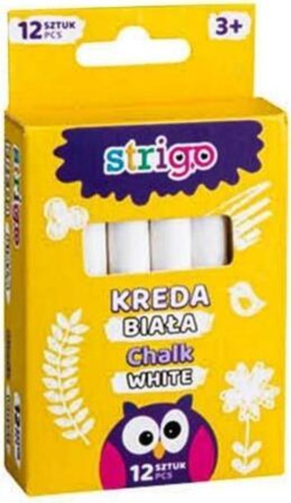 Weiße Kreide 12 Stück STRIGO