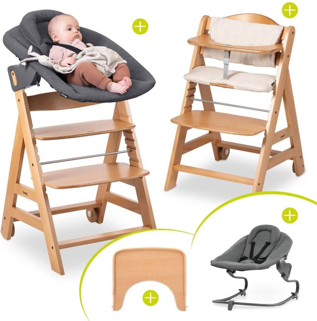 Hauck Beta Plus Natural 5-tlg. Newborn Set Produktbild 
