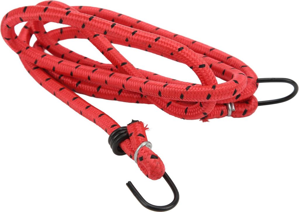 Bungee -Schnüre mit Haken Elastische Gummi -Bungie -Gurte für Fahrradgepäck Rack Campingred Campingred