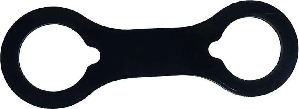 Spetton Silikon Schnorchelstützring Schwarz Schwarz One Size