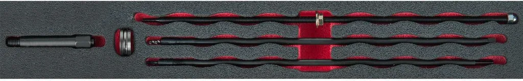 Alésoir KS Tools M8 x 1,0 ultra résistant pour puits de bougie diesel