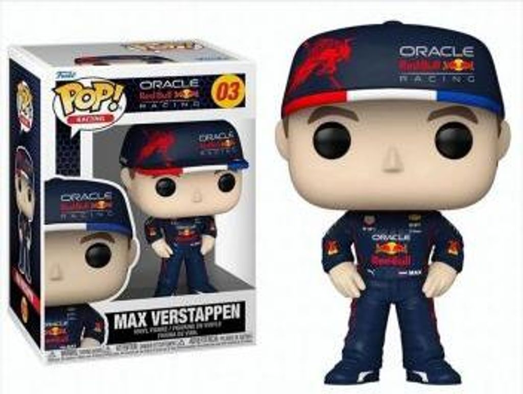 Formule 1 POP ! figurine vinyle Max Verstappen 9 cm Image du produit 