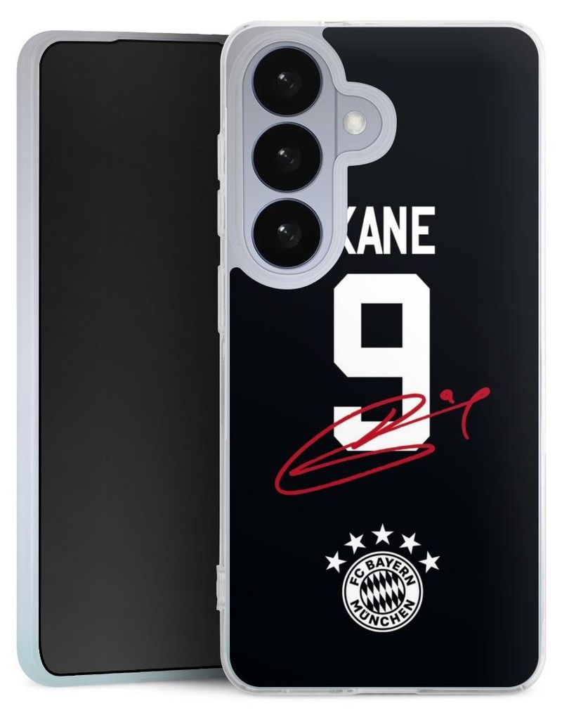 DeinDesign Slim Hülle für Samsung Galaxy S26 Silikon Case Ultra Dünn Handyhülle FC Bayern München Trikot Harry Kane