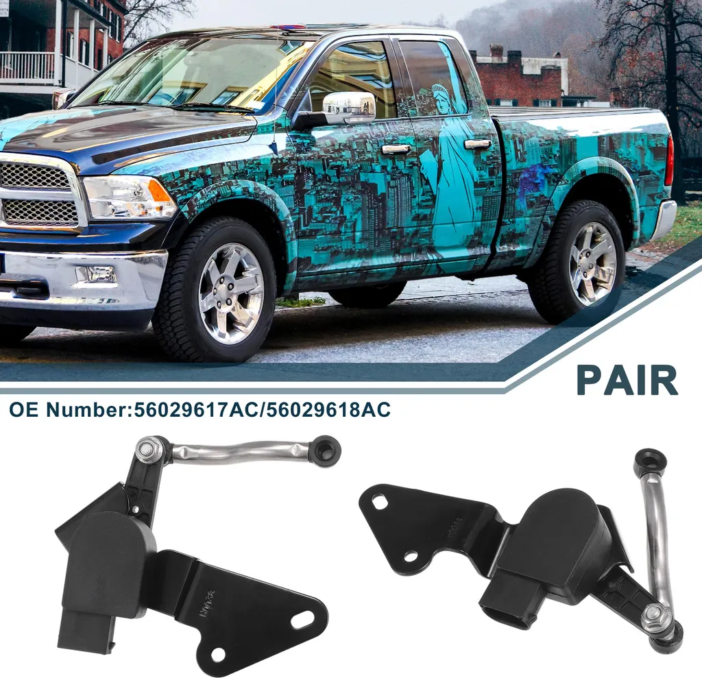 Corrigez l'Affaissement Suspension Ram 1500 - Capteurs Niveau Arrière
