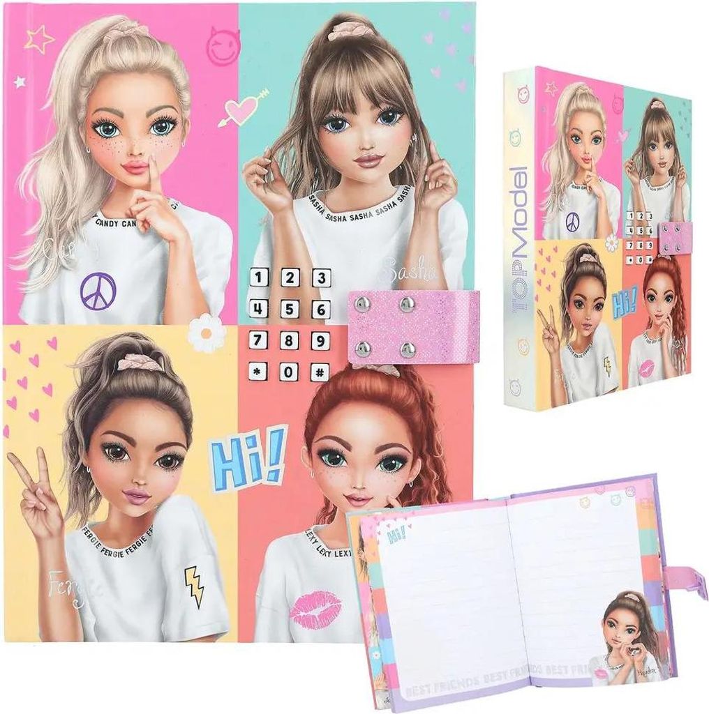 TopModel TOPModel Geheimcode Tagebuch mit Sound SNAP SHOTS Produktbild 