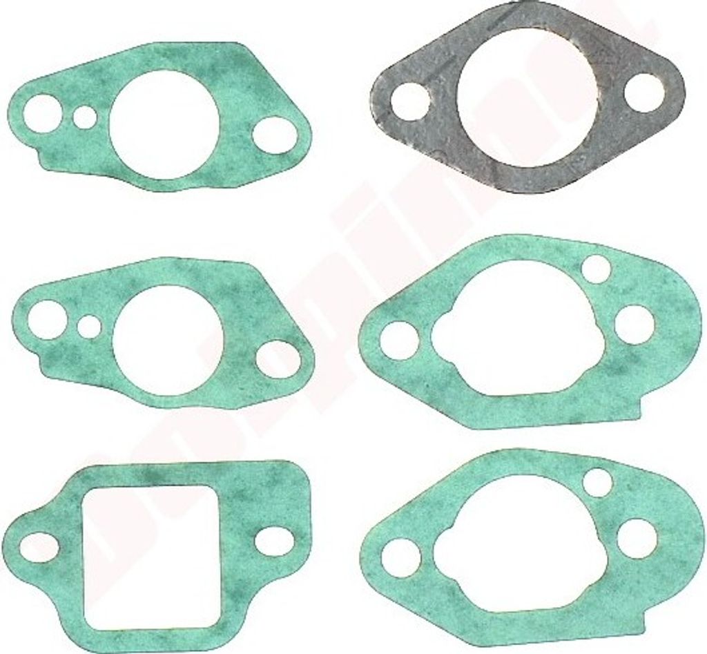 Honda Gcv160 , Gcv190 6St. Dichtungen ( 16212-Zl8-000 , 16221-883-800 , 16228-Zl8-000 , 18381-Zl8-305 )