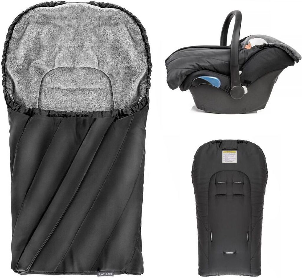 Zamboo Winter Fußsack Deluxe für Babyschale (Maxi-Cosi,