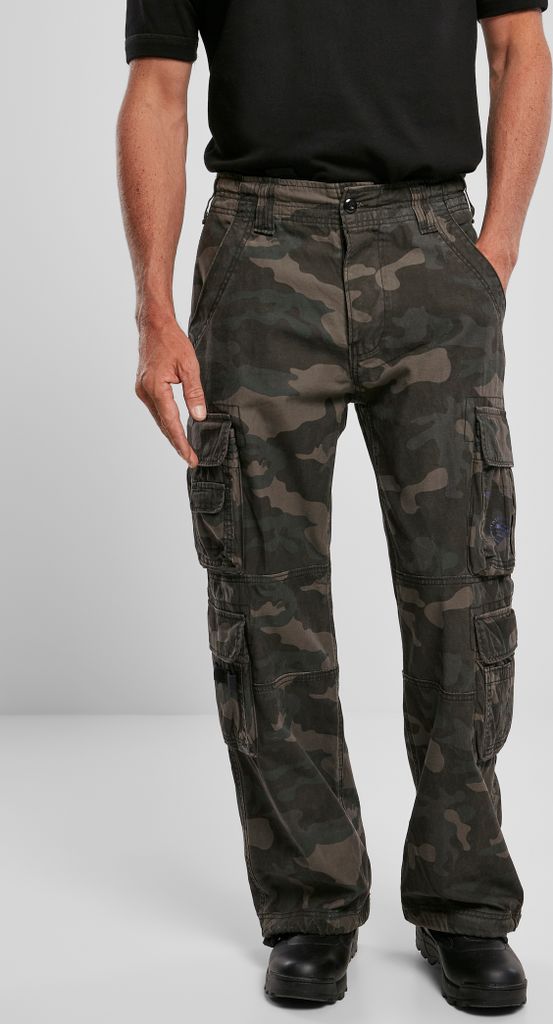 Kalhoty Brandit Vintage Cargo Pants darkcamo - S Obrázek produktu 