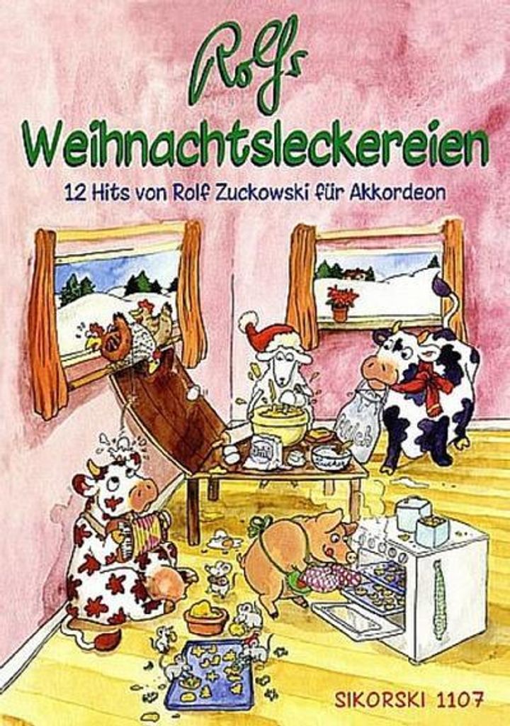 Rolfs Weihnachtsleckereien 12 Hitsfür 1-2 Akkordeons