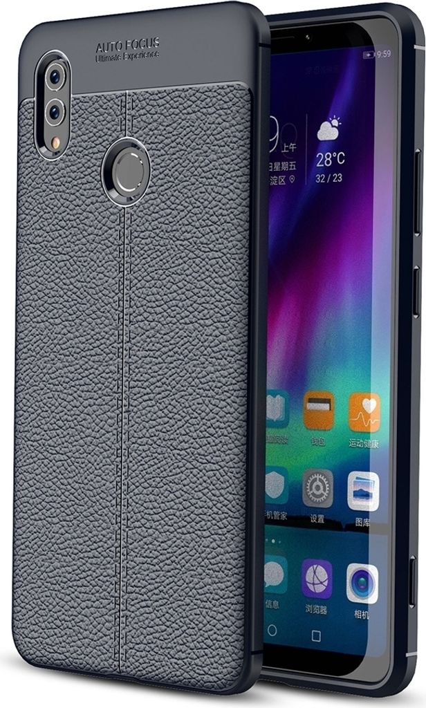 Mobigear Luxury HONOR Note 10 Hülle Flexibles TPU Backcover - Marineblau