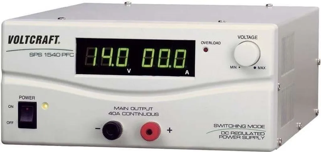 Alimentation de laboratoire Voltcraft SPS 1540 PFC 600W 3-15V 40A