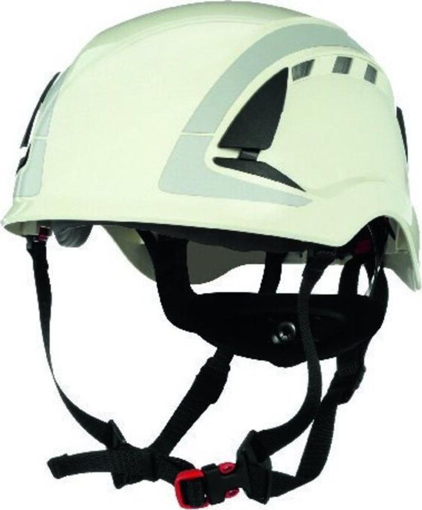 3M SecureFit Schutzhelm X5000, belüftet, reflektierend, CE, Weiß, X5001V-CE