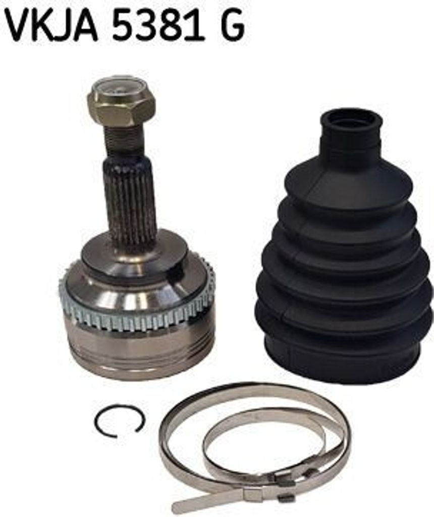SKF VKJA 5381 G Gelenksatz, Antriebswelle OE kompatibel mit Kangoo, Megane, Scenic
