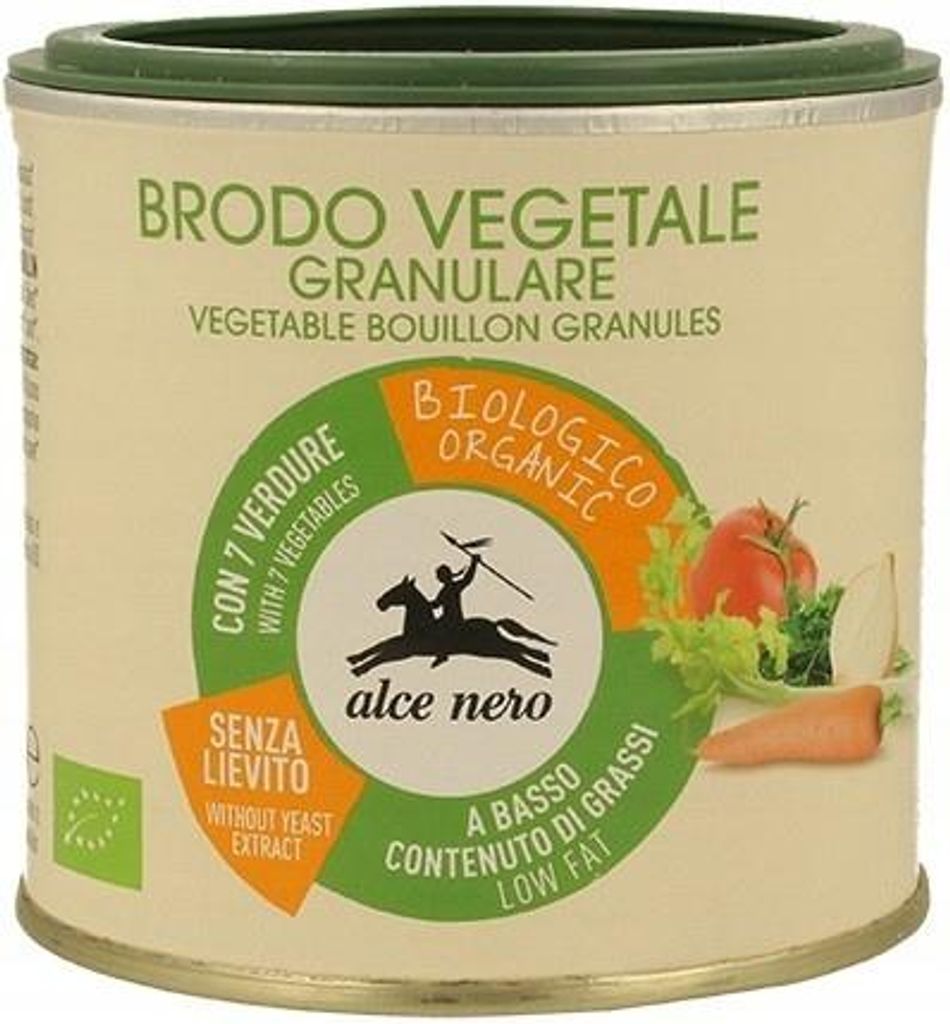 Alce Nero Gemüsebrühe Pulver 120 g Produktbild 