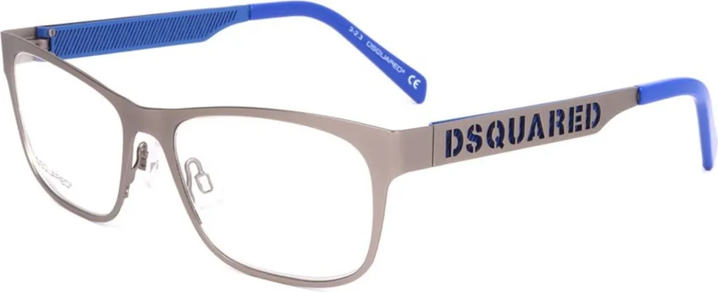 Lunettes de soleil rectangulaires Dsquared2 DQ5097 noires taille 54 mm