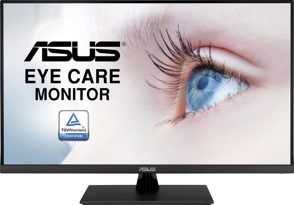 ASUS Eye Care VP32UQ | 31.5 Zoll 4K UHD Monitor | 60 Hz, 4ms GtG, AdaptiveSync, HDR 10 | IPS Panel, 16:9, 3840x2160 | DisplayPort, HDMI