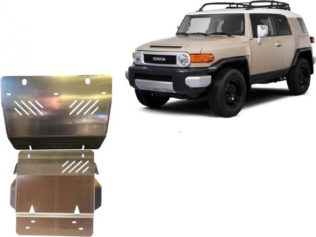 Sabot protection moteur Toyota FJ Cruiser idéal raid et tout-terrain