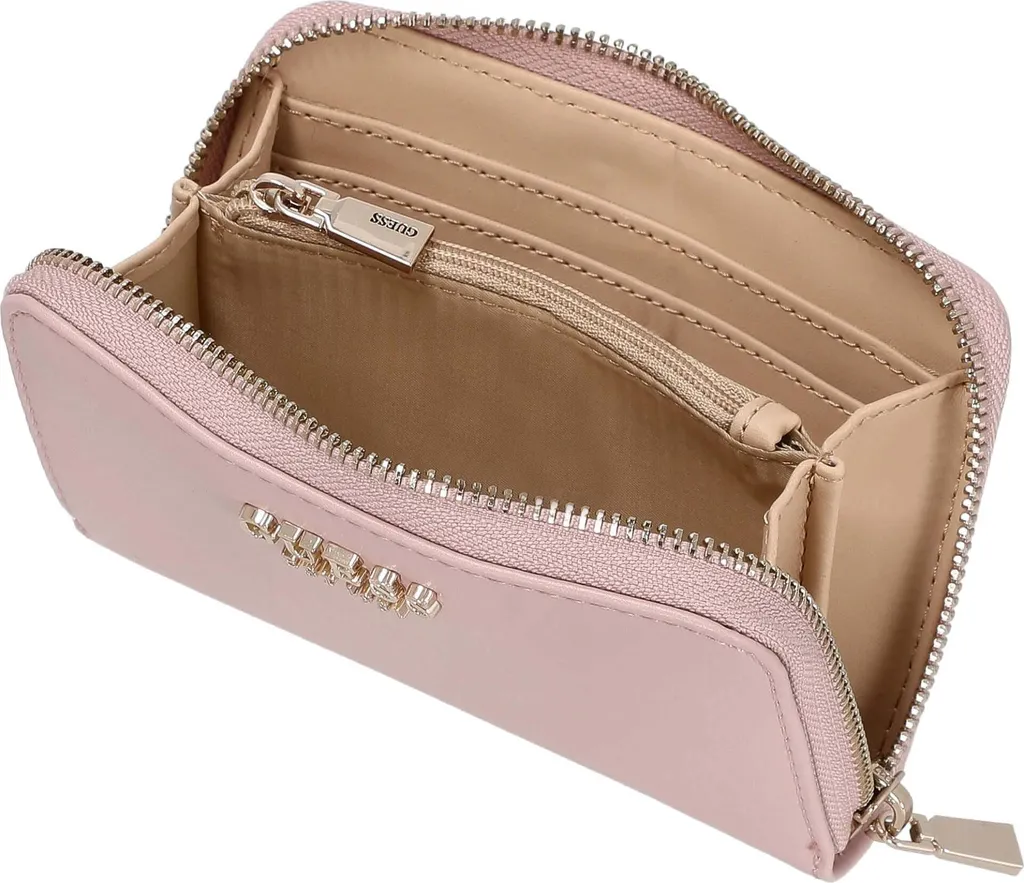 Laurel Portefeuille 4 Compartiments 14 cm Rose - Accessoire Compact Chic