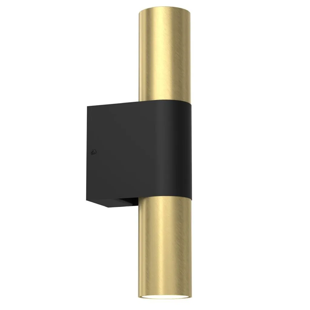 Éclairage de Couloir Design en Laiton Loft Tube Luminex Up & Down