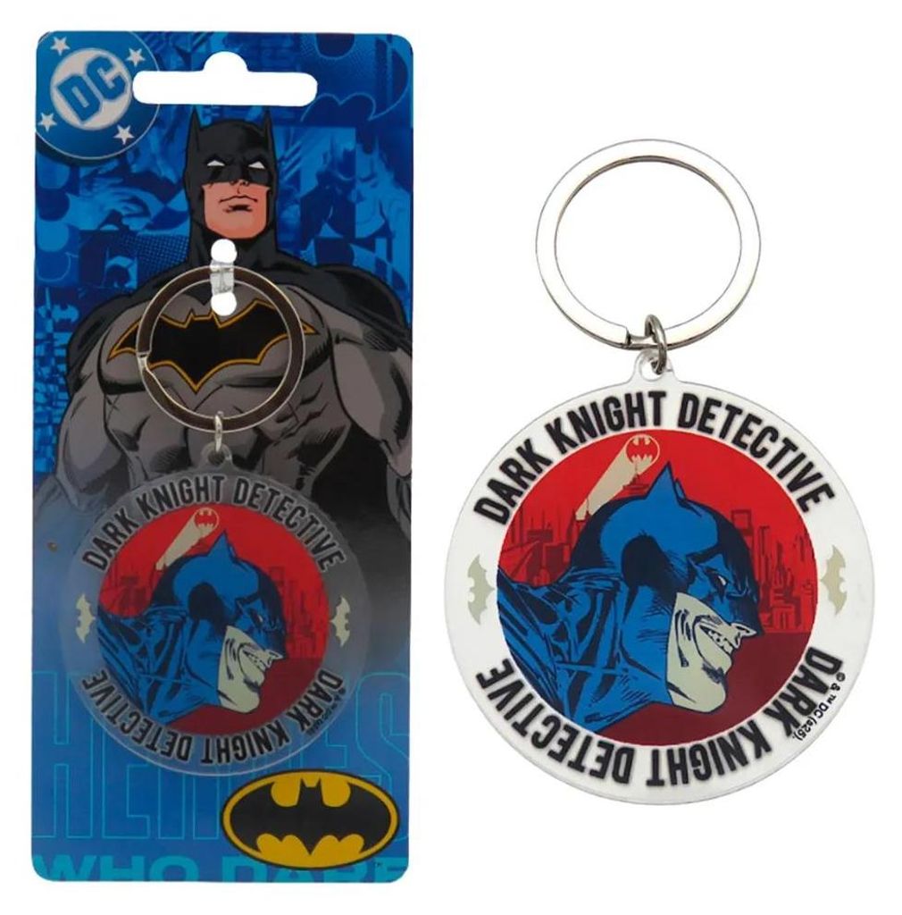 Cyp Batman-dark Knight Detective Schlüsselanhänger Blau Blau One Size