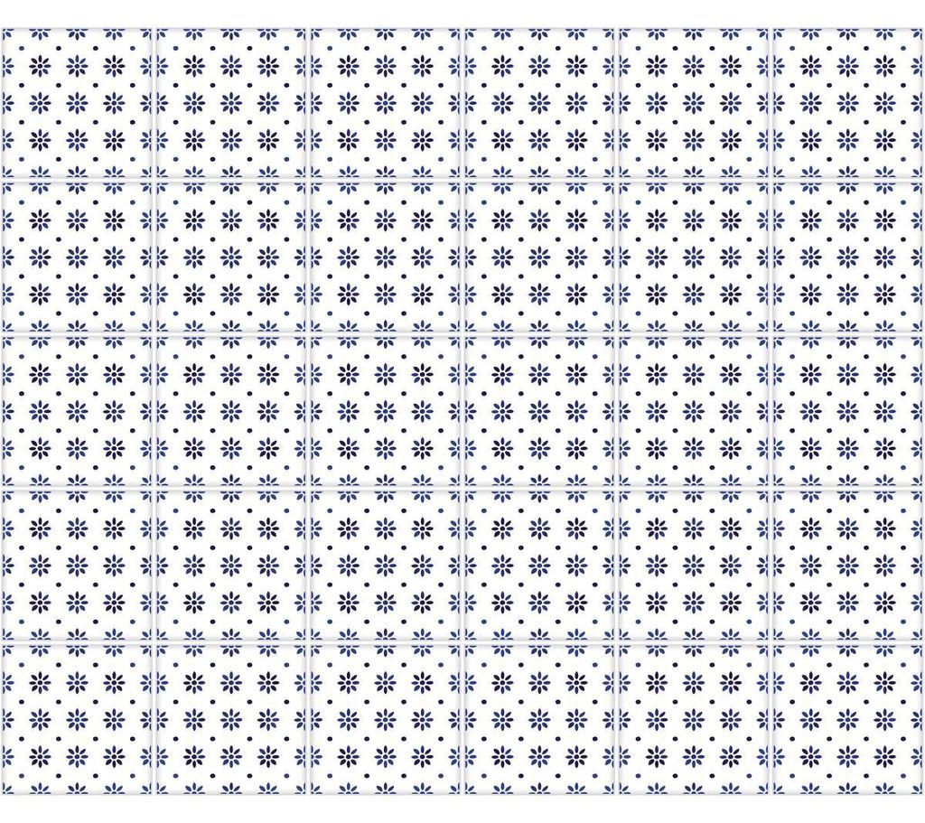 Wandaufkleber – Selbstklebende Fliesenaufkleber für Küche und Bad – 30 Fliesenaufkleber im Delfter und Bremer Stil – 30 Aufkleber à 10 x 1...