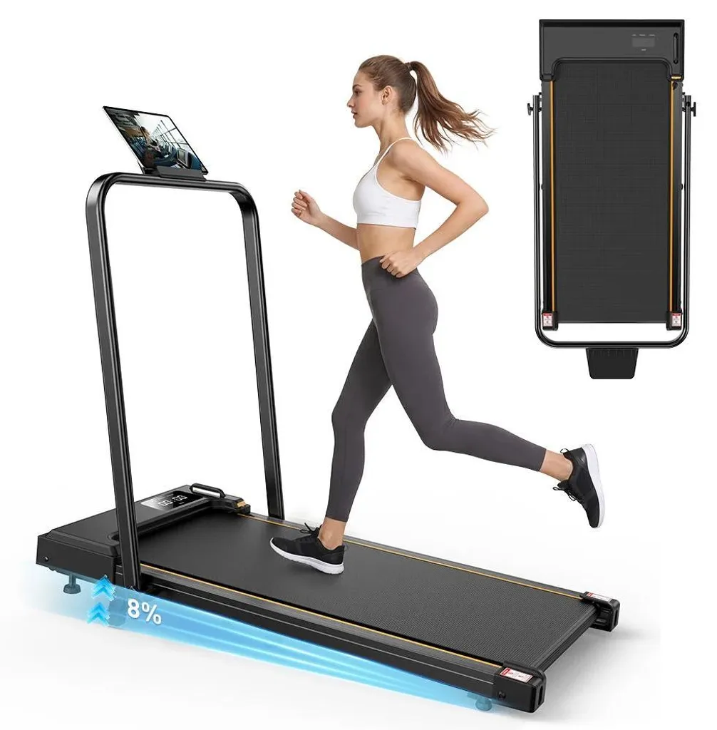 Tapis de course pliable ultra compact gain de place 100 kg maxi FT41 - 5