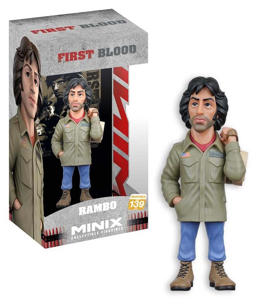 MINIX Rambo, First Blood, Rambo, Verzamelfiguur, Films en Productafbeelding 