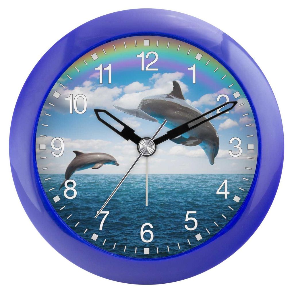 EUROTIME Kinderquarzwecker Delfin Produktbild 