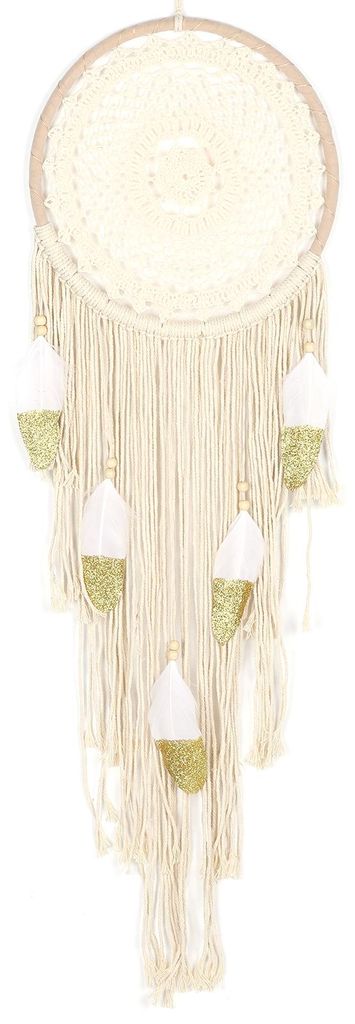 Feder-Traumfänger, handgefertigt, Wandbehang, Anhänger, Heimdekoration, Geschenk