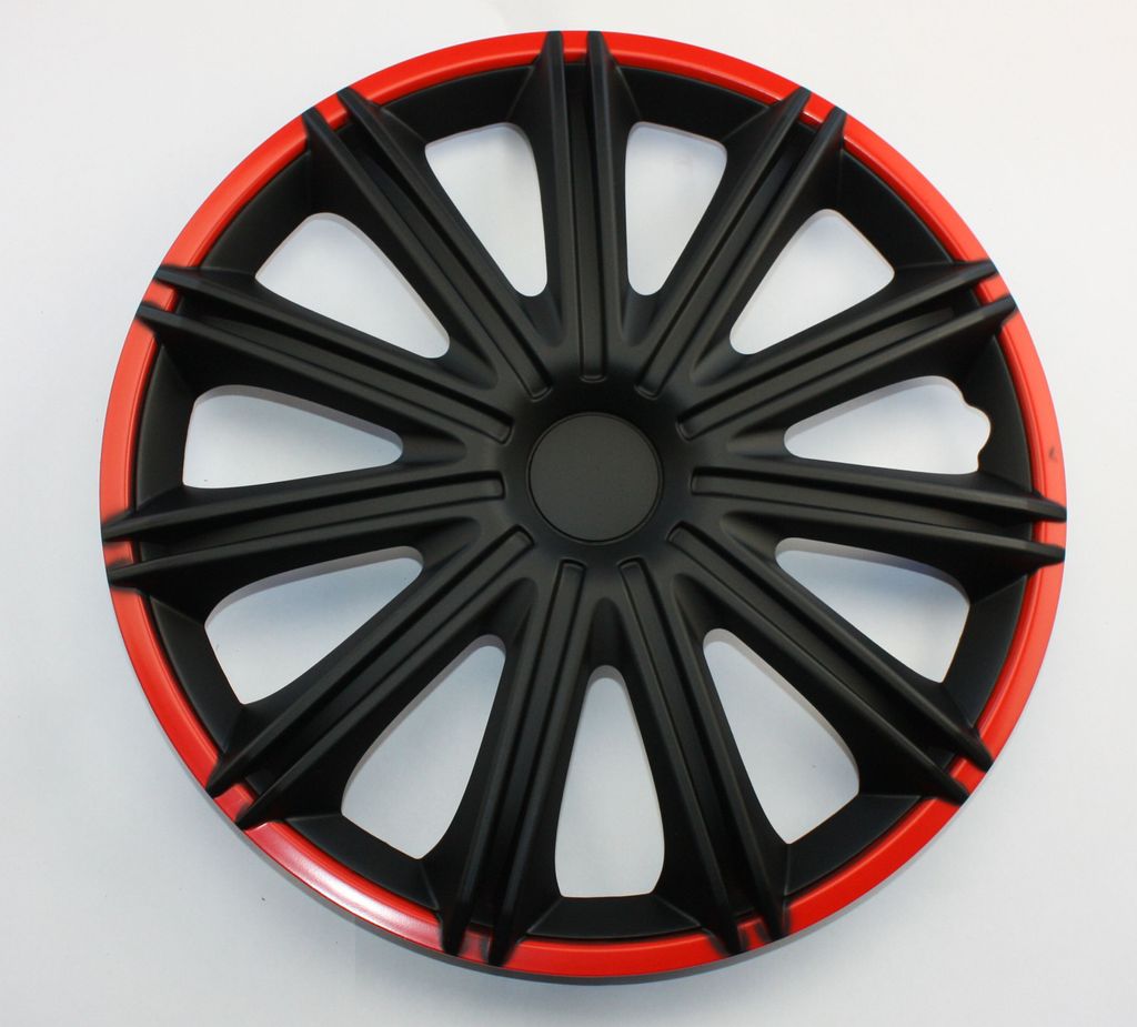 SET Radkappen Radzierblenden 4er Satz 15 NERO R