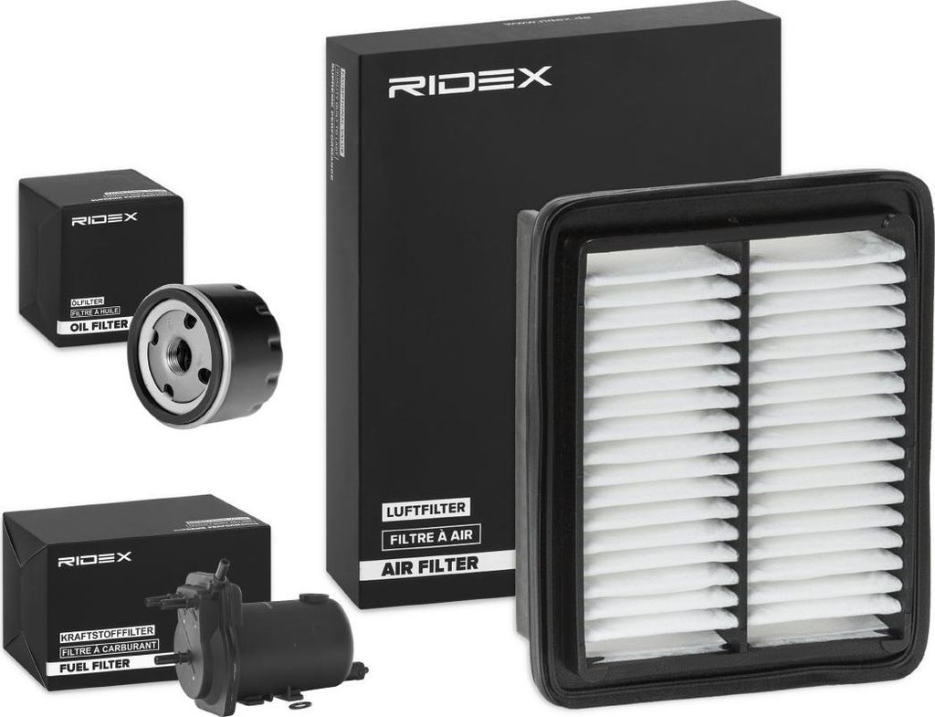 RIDEX Filterset Inspektionspaket Filtersatz für SUZUKI JIMNY (FJ)