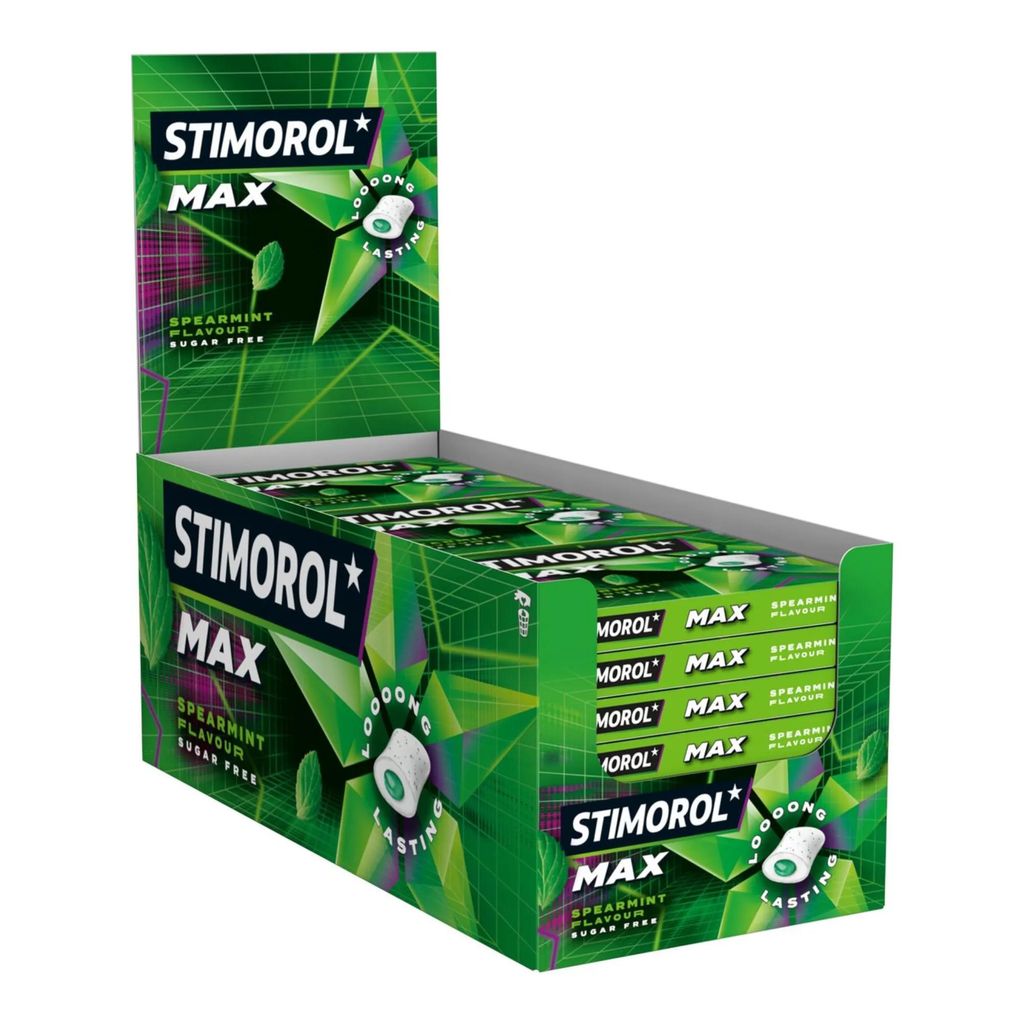 Stimorol Max Spearmint (21x 20gr) Produktbild 
