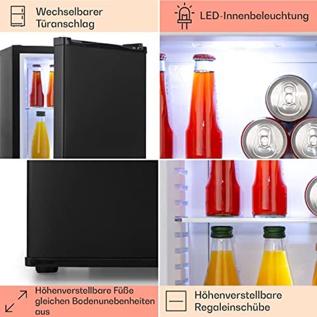 Klarstein Mini chladnička, 13 l, malá, tichá chladnička do Obrázok produktu 14