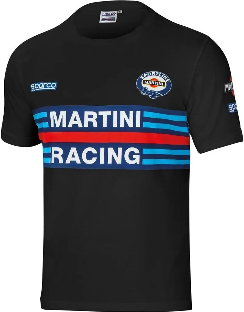 Vêtement Racing : T-shirt Sparco 01274MRNR2M en coton stretch durable