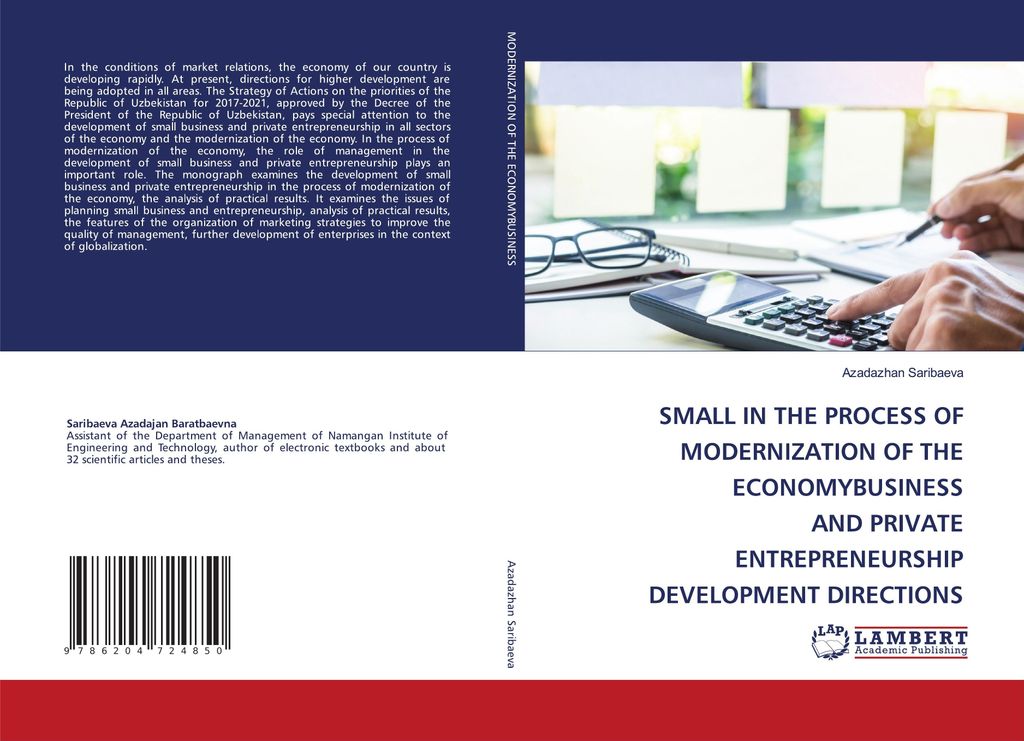 Small In The Process Of Modernization Of The Economybusiness And Private Entrepreneurship Development Directions