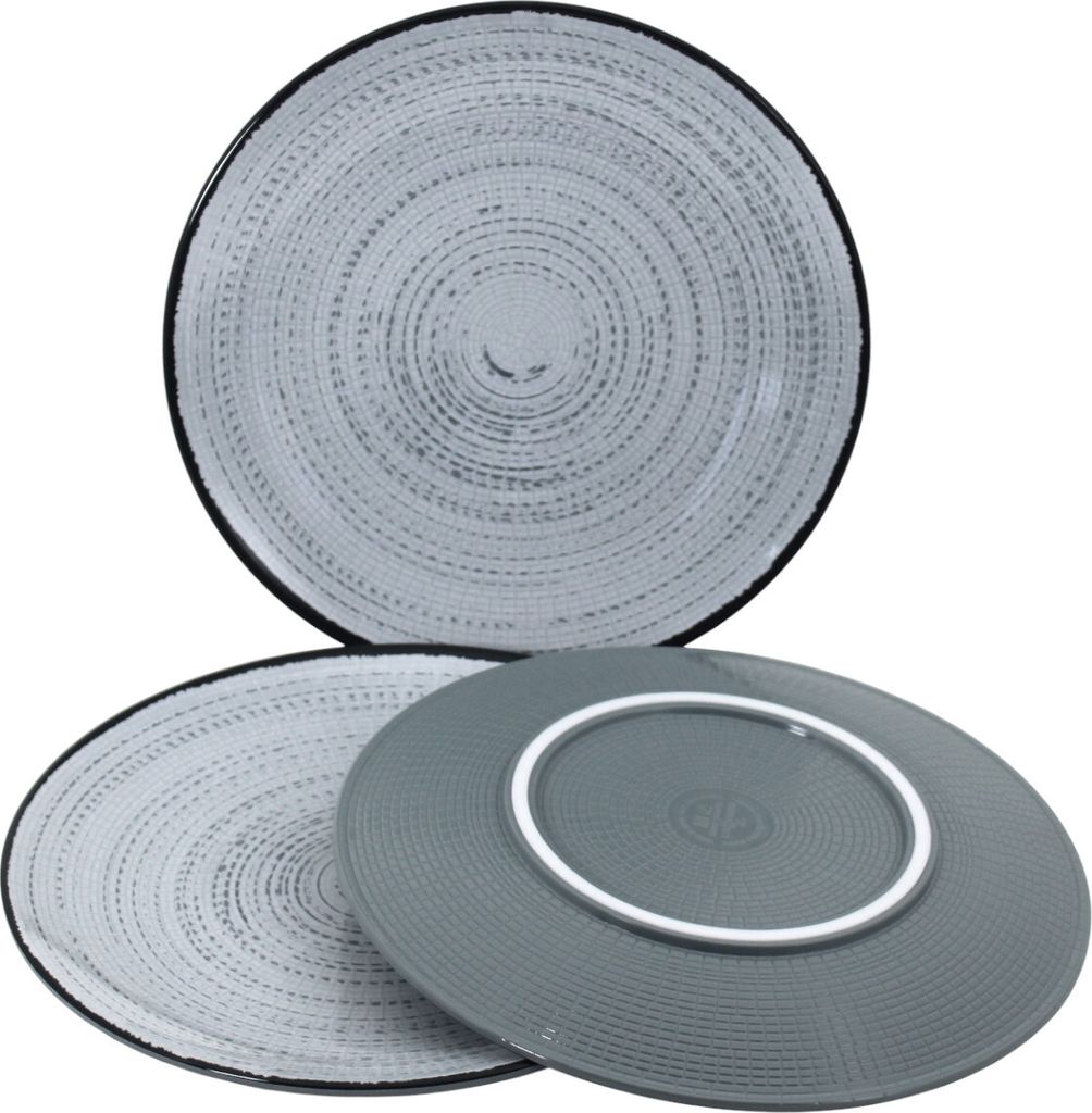 3 pièces Brunner Tivoli Camping Assiette repas en mélamine Image du produit 