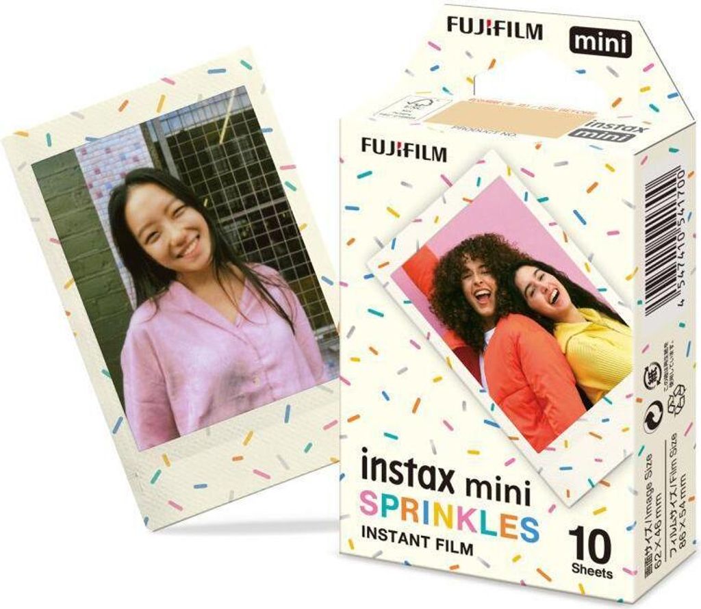FUJIFILM Instax Mini Film Sprinkles WW1 Sofortbildfilm