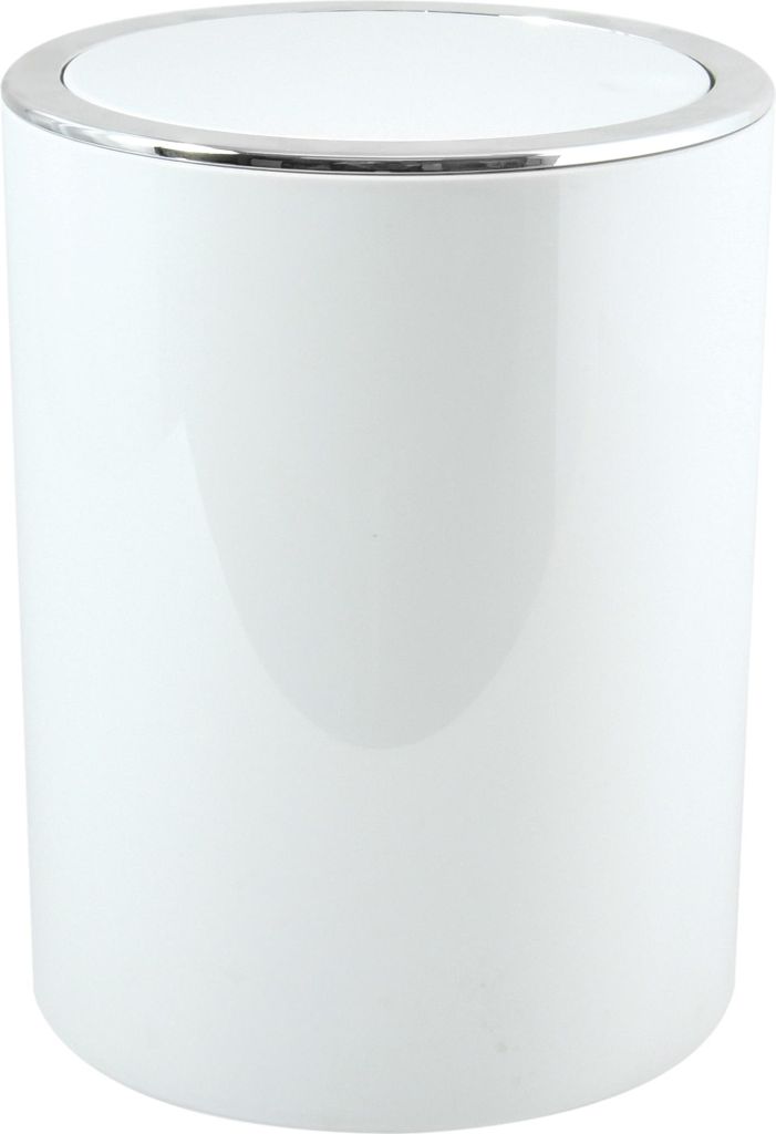 Poubelle Kamaka 6l Sdb Blanc - Msv Image du produit 