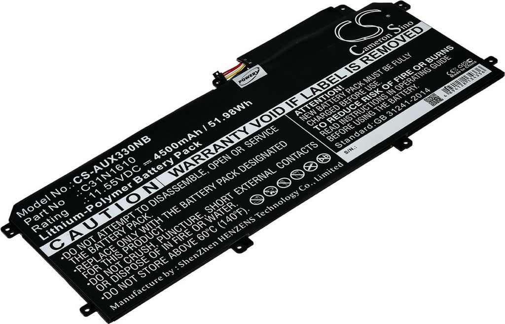 Akku für Laptop Asus Zenbook UX330U