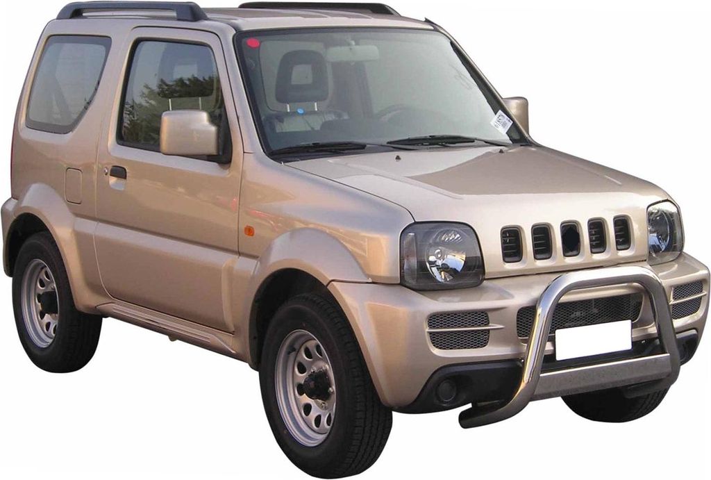 Frontbügel Frontschutzbügel für Suzuki Jimny 2006-2012 ø63mm Stahl Silber Schutz