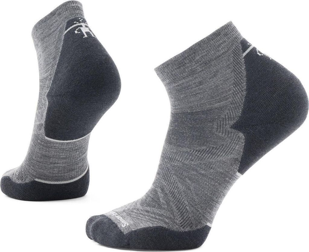 Smartwool Herren Run Targeted Cushion Ankle Laufsocken medium gray 38-41