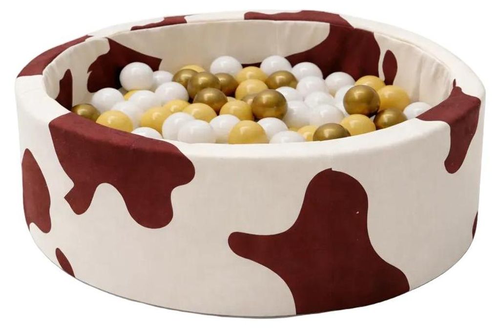 Bällebad Kinder Kuh-Motiv – 200 Bälle