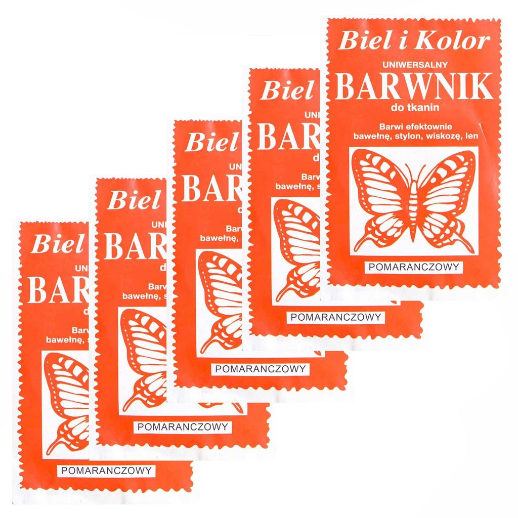 5 x 10g Batikfarbe Textilfarbe Stofffarbe färben, bitte Produktbild 