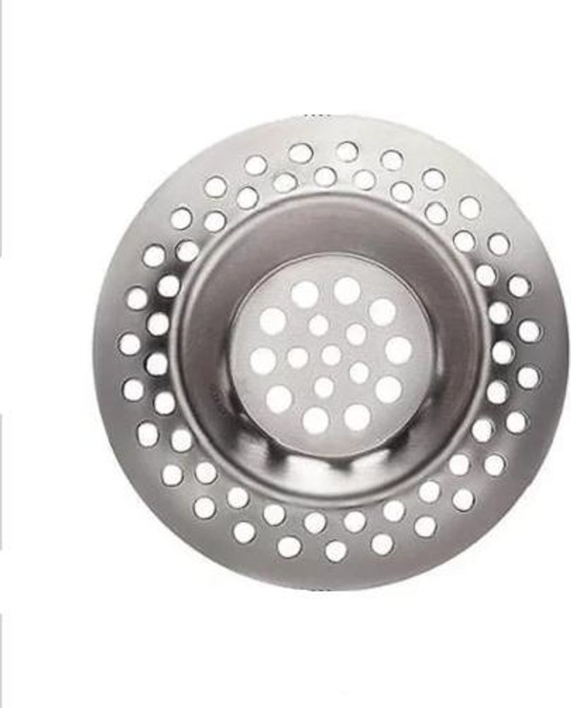 Abflussstöpsel - Spüle - Spülbeckenablauf - Abflussstopfen - Abfluss - Spülbeckensieb - 2er Set - Edelstahl