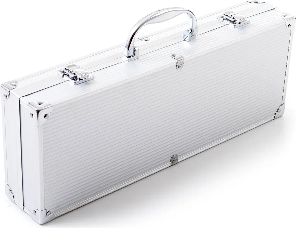 Mallette Barbecue G21 de 5 Pièces, Set d'Ustensiles Grillades Premium